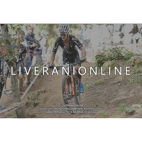 © TVRG Samuel Gaze (Nuova Zelanda) specialita\' Cross Country - gara maschile elite UCI MTB World Championships 2021 Campionati del Mondo di Mountain Bike 25-29 agosto 2021 Val di Sole Daolasa di Commezzadura (TN) Centro sportivo BikeLand 28 agosto 2021 foto Roberto Garavaglia/ag. Aldo Liverani sas/AGENZIA ALDO LIVERANI SAS