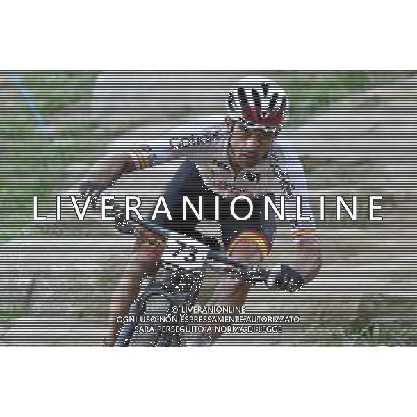 ¬© TVRG Ismael Esteban Aguero (Spagna) specialita\' Cross Country - gara maschile elite UCI MTB World Championships 2021 Campionati del Mondo di Mountain Bike 25-29 agosto 2021 Val di Sole Daolasa di Commezzadura (TN) Centro sportivo BikeLand 28 agosto 2021 foto Roberto Garavaglia/ag. Aldo Liverani sas/AGENZIA ALDO LIVERANI SAS