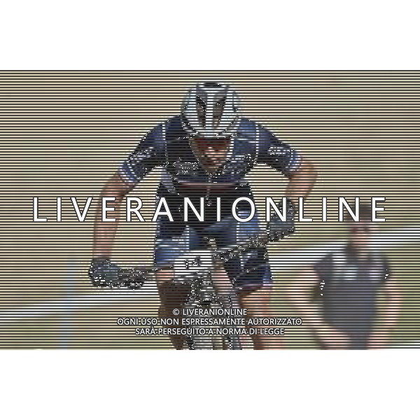 ¬© TVRG Titouan Carod (Francia) specialita\' Cross Country - gara maschile elite UCI MTB World Championships 2021 Campionati del Mondo di Mountain Bike 25-29 agosto 2021 Val di Sole Daolasa di Commezzadura (TN) Centro sportivo BikeLand 28 agosto 2021 foto Roberto Garavaglia/ag. Aldo Liverani sas/AGENZIA ALDO LIVERANI SAS