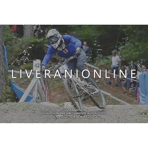 ¬© TVRG Davide Cappello (Italia) specialita\' Downhill - gara maschile junior UCI MTB World Championships 2021 Campionati del Mondo di Mountain Bike 25-29 agosto 2021 Val di Sole Daolasa di Commezzadura (TN) Centro sportivo BikeLand 29 agosto 2021 foto Roberto Garavaglia/ag. Aldo Liverani sas/AGENZIA ALDO LIVERANI SAS