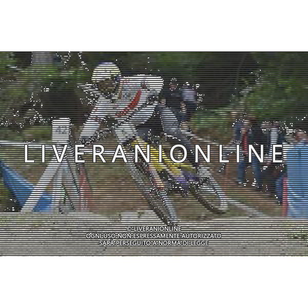 ¬© TVRG Ethan Craik (Gran Bretagna) specialita\' Downhill - gara maschile junior UCI MTB World Championships 2021 Campionati del Mondo di Mountain Bike 25-29 agosto 2021 Val di Sole Daolasa di Commezzadura (TN) Centro sportivo BikeLand 29 agosto 2021 foto Roberto Garavaglia/ag. Aldo Liverani sas/AGENZIA ALDO LIVERANI SAS