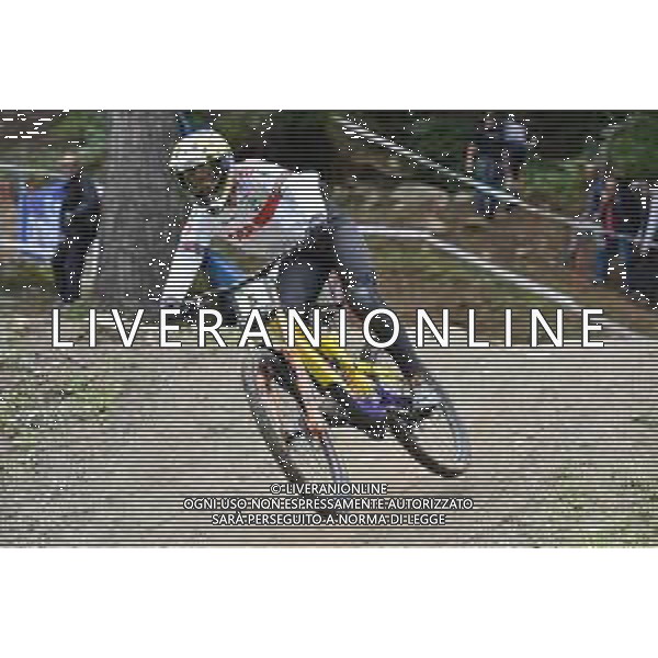 ¬© TVRG Ethan Craik (Gran Bretagna) specialita\' Downhill - gara maschile junior UCI MTB World Championships 2021 Campionati del Mondo di Mountain Bike 25-29 agosto 2021 Val di Sole Daolasa di Commezzadura (TN) Centro sportivo BikeLand 29 agosto 2021 foto Roberto Garavaglia/ag. Aldo Liverani sas/AGENZIA ALDO LIVERANI SAS