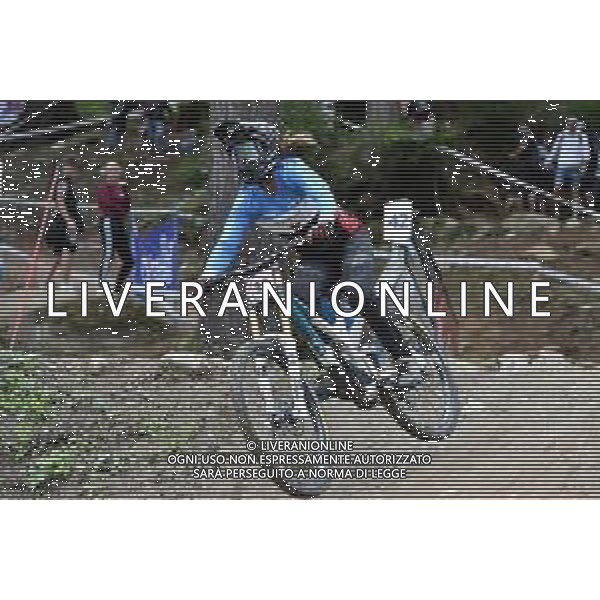 ¬© TVRG Jennifer McHugh (Canada) specialita\' Downhill - gara femminile elite UCI MTB World Championships 2021 Campionati del Mondo di Mountain Bike 25-29 agosto 2021 Val di Sole Daolasa di Commezzadura (TN) Centro sportivo BikeLand 29 agosto 2021 foto Roberto Garavaglia/ag. Aldo Liverani sas/AGENZIA ALDO LIVERANI SAS