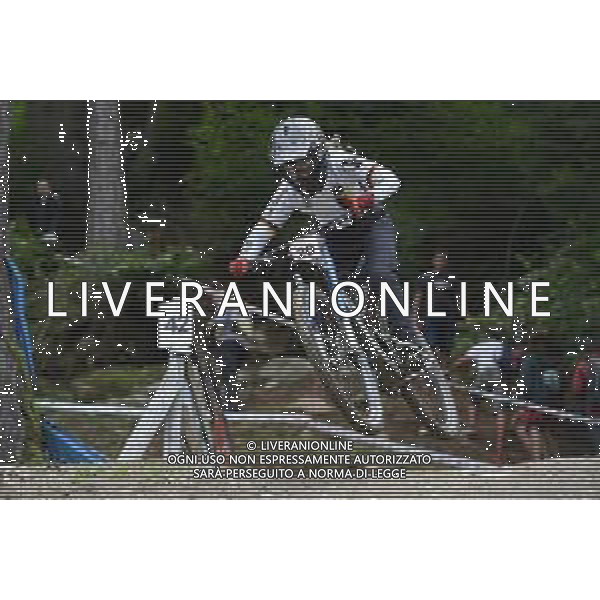 ¬© TVRG Raphaela Richter (Germania) specialita\' Downhill - gara femminile elite UCI MTB World Championships 2021 Campionati del Mondo di Mountain Bike 25-29 agosto 2021 Val di Sole Daolasa di Commezzadura (TN) Centro sportivo BikeLand 29 agosto 2021 foto Roberto Garavaglia/ag. Aldo Liverani sas/AGENZIA ALDO LIVERANI SAS