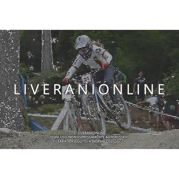 ¬© TVRG Raphaela Richter (Germania) specialita\' Downhill - gara femminile elite UCI MTB World Championships 2021 Campionati del Mondo di Mountain Bike 25-29 agosto 2021 Val di Sole Daolasa di Commezzadura (TN) Centro sportivo BikeLand 29 agosto 2021 foto Roberto Garavaglia/ag. Aldo Liverani sas/AGENZIA ALDO LIVERANI SAS