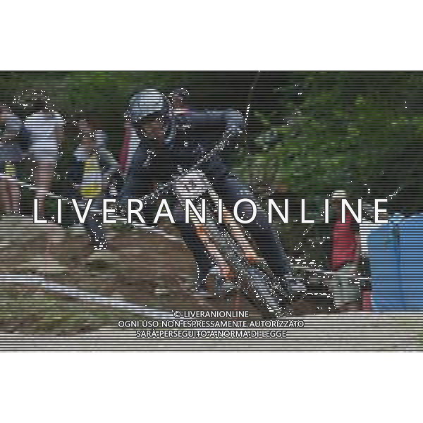 ¬© TVRG Jessica Blewitt (Nuova Zelanda) specialita\' Downhill - gara femminile elite UCI MTB World Championships 2021 Campionati del Mondo di Mountain Bike 25-29 agosto 2021 Val di Sole Daolasa di Commezzadura (TN) Centro sportivo BikeLand 29 agosto 2021 foto Roberto Garavaglia/ag. Aldo Liverani sas/AGENZIA ALDO LIVERANI SAS