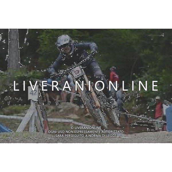¬© TVRG Jessica Blewitt (Nuova Zelanda) specialita\' Downhill - gara femminile elite UCI MTB World Championships 2021 Campionati del Mondo di Mountain Bike 25-29 agosto 2021 Val di Sole Daolasa di Commezzadura (TN) Centro sportivo BikeLand 29 agosto 2021 foto Roberto Garavaglia/ag. Aldo Liverani sas/AGENZIA ALDO LIVERANI SAS