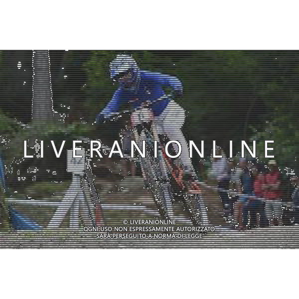 ¬© TVRG Veronika Widmann (Italia) specialita\' Downhill - gara femminile elite UCI MTB World Championships 2021 Campionati del Mondo di Mountain Bike 25-29 agosto 2021 Val di Sole Daolasa di Commezzadura (TN) Centro sportivo BikeLand 29 agosto 2021 foto Roberto Garavaglia/ag. Aldo Liverani sas/AGENZIA ALDO LIVERANI SAS