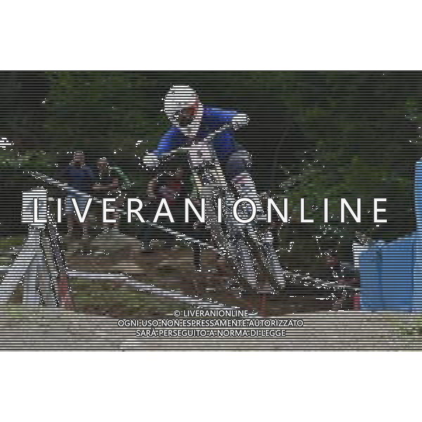¬© TVRG Eleonora Farina (Italia) specialita\' Downhill - gara femminile elite UCI MTB World Championships 2021 Campionati del Mondo di Mountain Bike 25-29 agosto 2021 Val di Sole Daolasa di Commezzadura (TN) Centro sportivo BikeLand 29 agosto 2021 foto Roberto Garavaglia/ag. Aldo Liverani sas/AGENZIA ALDO LIVERANI SAS