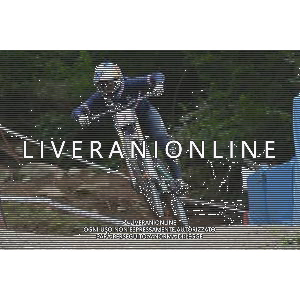 ¬© TVRG Myriam Nicole (Francia) specialita\' Downhill - gara femminile elite UCI MTB World Championships 2021 Campionati del Mondo di Mountain Bike 25-29 agosto 2021 Val di Sole Daolasa di Commezzadura (TN) Centro sportivo BikeLand 29 agosto 2021 foto Roberto Garavaglia/ag. Aldo Liverani sas/AGENZIA ALDO LIVERANI SAS
