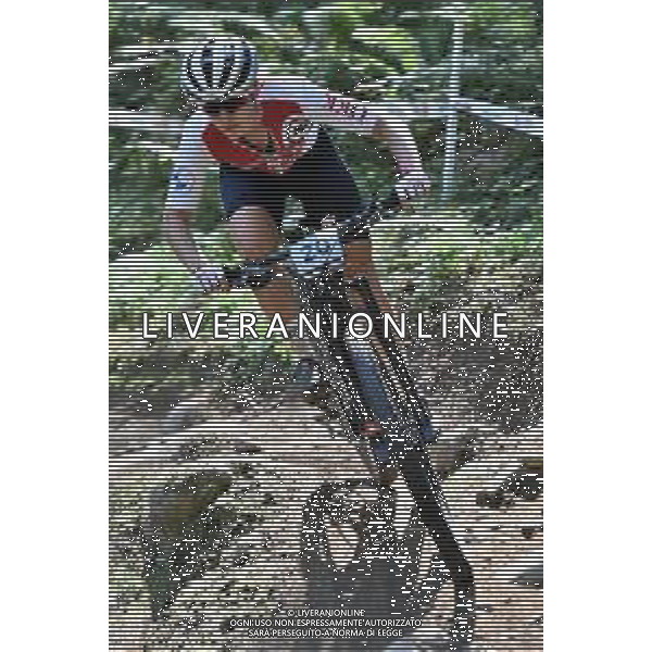 © TVRG Noelle Reutschi (Svizzera) specialita\' Cross Country - gara femminile juniores UCI MTB World Championships 2021 Campionati del Mondo di Mountain Bike 25-29 agosto 2021 Val di Sole Daolasa di Commezzadura (TN) Centro sportivo BikeLand 26 agosto 2021 foto Roberto Garavaglia/ag. Aldo Liverani sas/AGENZIA ALDO LIVERANI SAS