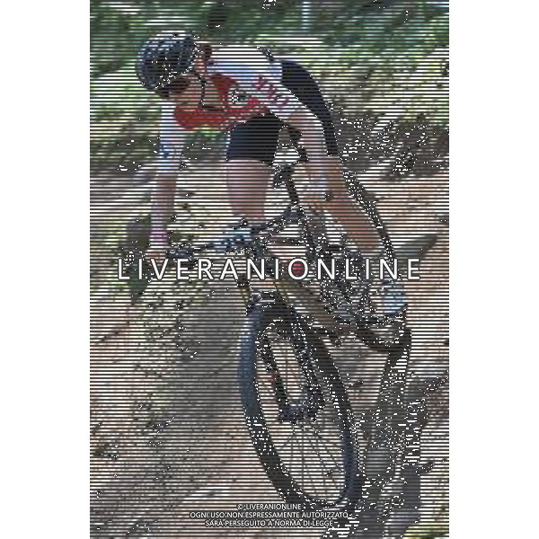 © TVRG Eliane Schenk (Svizzera) specialita\' Cross Country - gara femminile juniores UCI MTB World Championships 2021 Campionati del Mondo di Mountain Bike 25-29 agosto 2021 Val di Sole Daolasa di Commezzadura (TN) Centro sportivo BikeLand 26 agosto 2021 foto Roberto Garavaglia/ag. Aldo Liverani sas/AGENZIA ALDO LIVERANI SAS