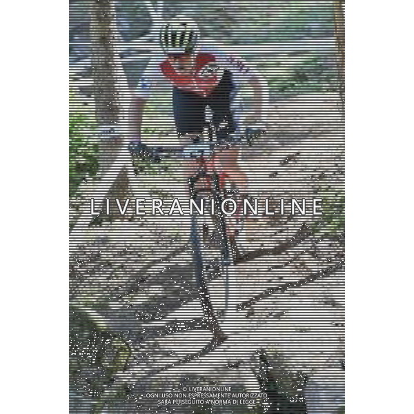 © TVRG Lorena Cadalbert (Svizzera) specialita\' Cross Country - gara femminile juniores UCI MTB World Championships 2021 Campionati del Mondo di Mountain Bike 25-29 agosto 2021 Val di Sole Daolasa di Commezzadura (TN) Centro sportivo BikeLand 26 agosto 2021 foto Roberto Garavaglia/ag. Aldo Liverani sas/AGENZIA ALDO LIVERANI SAS