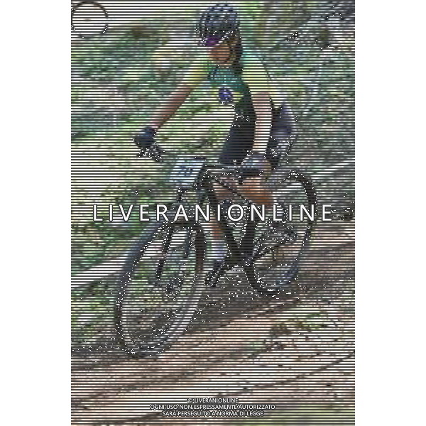 © TVRG Luiza Cocuzzi (Brasile) specialita\' Cross Country - gara femminile juniores UCI MTB World Championships 2021 Campionati del Mondo di Mountain Bike 25-29 agosto 2021 Val di Sole Daolasa di Commezzadura (TN) Centro sportivo BikeLand 26 agosto 2021 foto Roberto Garavaglia/ag. Aldo Liverani sas/AGENZIA ALDO LIVERANI SAS