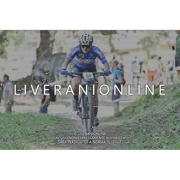 © TVRG Paula Beltran Beltran (Colombia) specialita\' Cross Country - gara femminile juniores UCI MTB World Championships 2021 Campionati del Mondo di Mountain Bike 25-29 agosto 2021 Val di Sole Daolasa di Commezzadura (TN) Centro sportivo BikeLand 26 agosto 2021 foto Roberto Garavaglia/ag. Aldo Liverani sas/AGENZIA ALDO LIVERANI SAS