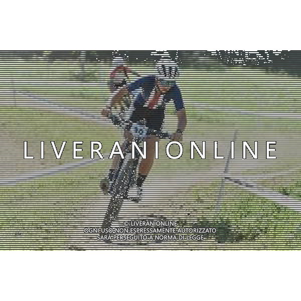 © TVRG Makena Kellerman (Stati Uniti) specialita\' Cross Country - gara femminile juniores UCI MTB World Championships 2021 Campionati del Mondo di Mountain Bike 25-29 agosto 2021 Val di Sole Daolasa di Commezzadura (TN) Centro sportivo BikeLand 26 agosto 2021 foto Roberto Garavaglia/ag. Aldo Liverani sas/AGENZIA ALDO LIVERANI SAS