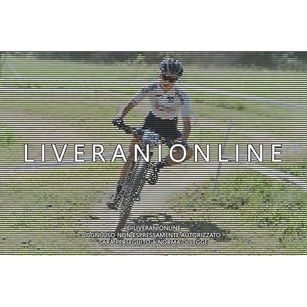 © TVRG Edurne Izcue Ros (Spagna) specialita\' Cross Country - gara femminile juniores UCI MTB World Championships 2021 Campionati del Mondo di Mountain Bike 25-29 agosto 2021 Val di Sole Daolasa di Commezzadura (TN) Centro sportivo BikeLand 26 agosto 2021 foto Roberto Garavaglia/ag. Aldo Liverani sas/AGENZIA ALDO LIVERANI SAS