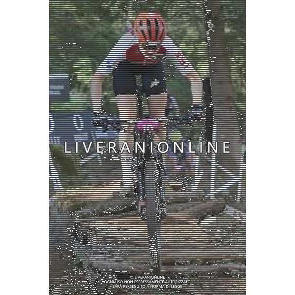 © TVRG Jacqueline Schneebeli (Svizzera) specialita\' Cross Country - gara femminile under 23 UCI MTB World Championships 2021 Campionati del Mondo di Mountain Bike 25-29 agosto 2021 Val di Sole Daolasa di Commezzadura (TN) Centro sportivo BikeLand 28 agosto 2021 foto Roberto Garavaglia/ag. Aldo Liverani sas/AGENZIA ALDO LIVERANI SAS