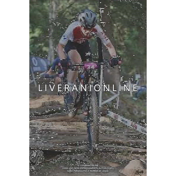 © TVRG Tina Zueger (Svizzera) specialita\' Cross Country - gara femminile under 23 UCI MTB World Championships 2021 Campionati del Mondo di Mountain Bike 25-29 agosto 2021 Val di Sole Daolasa di Commezzadura (TN) Centro sportivo BikeLand 28 agosto 2021 foto Roberto Garavaglia/ag. Aldo Liverani sas/AGENZIA ALDO LIVERANI SAS