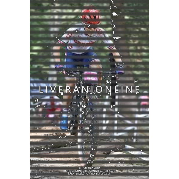 © TVRG Anna Kay (Gran Bretagna) specialita\' Cross Country - gara femminile under 23 UCI MTB World Championships 2021 Campionati del Mondo di Mountain Bike 25-29 agosto 2021 Val di Sole Daolasa di Commezzadura (TN) Centro sportivo BikeLand 28 agosto 2021 foto Roberto Garavaglia/ag. Aldo Liverani sas/AGENZIA ALDO LIVERANI SAS