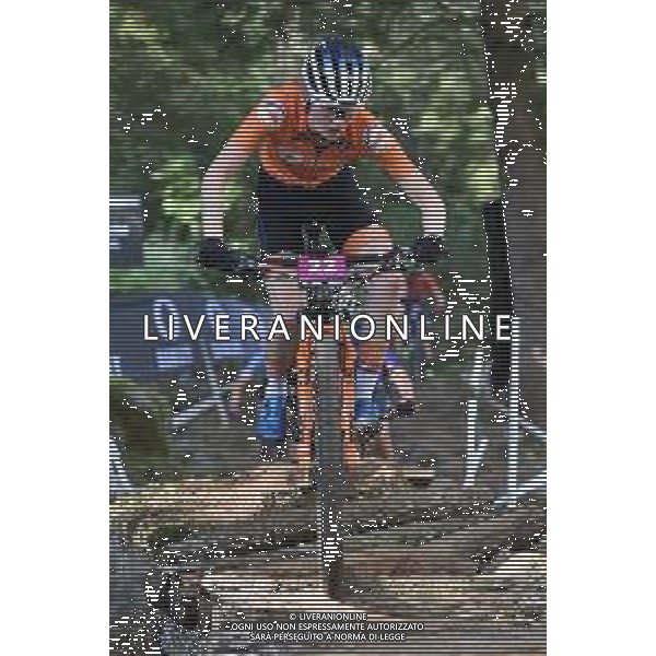 © TVRG Puck Pieterse (Olanda) specialita\' Cross Country - gara femminile under 23 UCI MTB World Championships 2021 Campionati del Mondo di Mountain Bike 25-29 agosto 2021 Val di Sole Daolasa di Commezzadura (TN) Centro sportivo BikeLand 28 agosto 2021 foto Roberto Garavaglia/ag. Aldo Liverani sas/AGENZIA ALDO LIVERANI SAS