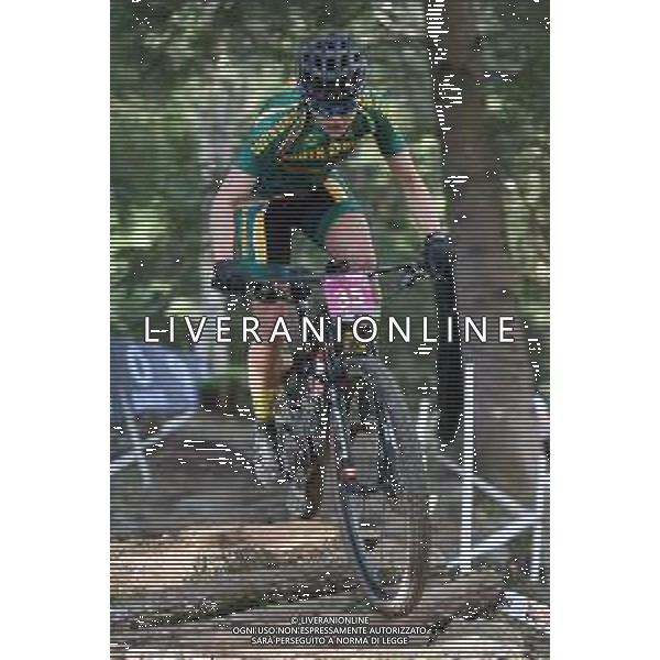 © TVRG Danielle Strydom (Sud Africa) specialita\' Cross Country - gara femminile under 23 UCI MTB World Championships 2021 Campionati del Mondo di Mountain Bike 25-29 agosto 2021 Val di Sole Daolasa di Commezzadura (TN) Centro sportivo BikeLand 28 agosto 2021 foto Roberto Garavaglia/ag. Aldo Liverani sas/AGENZIA ALDO LIVERANI SAS
