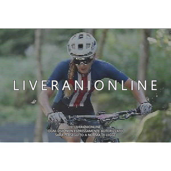 © TVRG Gwendalyn Gibson (Stati Uniti) specialita\' Cross Country - gara femminile under 23 UCI MTB World Championships 2021 Campionati del Mondo di Mountain Bike 25-29 agosto 2021 Val di Sole Daolasa di Commezzadura (TN) Centro sportivo BikeLand 28 agosto 2021 foto Roberto Garavaglia/ag. Aldo Liverani sas/AGENZIA ALDO LIVERANI SAS