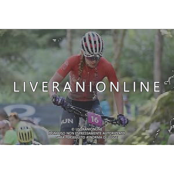 © TVRG Virag Buzsaki (Ungheria) specialita\' Cross Country - gara femminile under 23 UCI MTB World Championships 2021 Campionati del Mondo di Mountain Bike 25-29 agosto 2021 Val di Sole Daolasa di Commezzadura (TN) Centro sportivo BikeLand 28 agosto 2021 foto Roberto Garavaglia/ag. Aldo Liverani sas/AGENZIA ALDO LIVERANI SAS