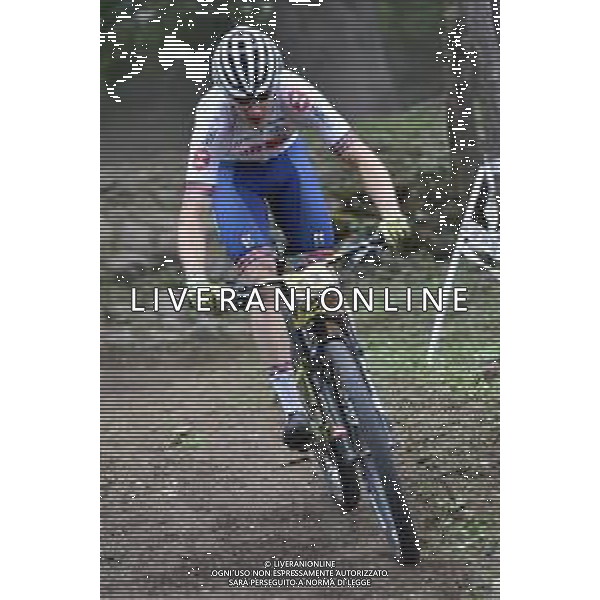 © TVRG Harry Birchill (Gran Bretagna) specialita\' Cross Country - gara maschile under 23 UCI MTB World Championships 2021 Campionati del Mondo di Mountain Bike 25-29 agosto 2021 Val di Sole Daolasa di Commezzadura (TN) Centro sportivo BikeLand 28 agosto 2021 foto Roberto Garavaglia/ag. Aldo Liverani sas/AGENZIA ALDO LIVERANI SAS