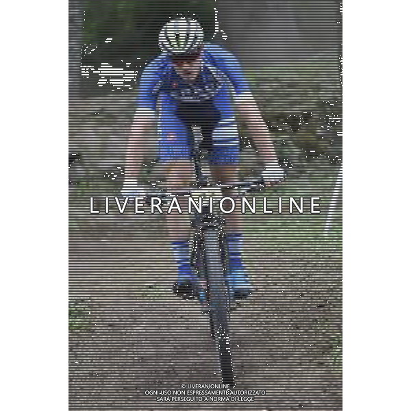 © TVRG Nadav Raisberg (Israele) specialita\' Cross Country - gara maschile under 23 UCI MTB World Championships 2021 Campionati del Mondo di Mountain Bike 25-29 agosto 2021 Val di Sole Daolasa di Commezzadura (TN) Centro sportivo BikeLand 28 agosto 2021 foto Roberto Garavaglia/ag. Aldo Liverani sas/AGENZIA ALDO LIVERANI SAS