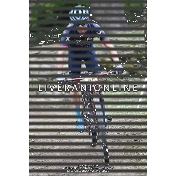 © TVRG Jonathan Marrero Rivera (Puerto Rico) specialita\' Cross Country - gara maschile under 23 UCI MTB World Championships 2021 Campionati del Mondo di Mountain Bike 25-29 agosto 2021 Val di Sole Daolasa di Commezzadura (TN) Centro sportivo BikeLand 28 agosto 2021 foto Roberto Garavaglia/ag. Aldo Liverani sas/AGENZIA ALDO LIVERANI SAS