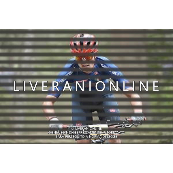© TVRG Simone Avondetto (Italia) specialita\' Cross Country - gara maschile under 23 UCI MTB World Championships 2021 Campionati del Mondo di Mountain Bike 25-29 agosto 2021 Val di Sole Daolasa di Commezzadura (TN) Centro sportivo BikeLand 28 agosto 2021 foto Roberto Garavaglia/ag. Aldo Liverani sas/AGENZIA ALDO LIVERANI SAS