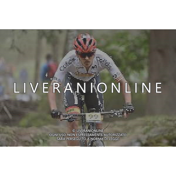 © TVRG Ivan Feijoo Alberte (Spagna) specialita\' Cross Country - gara maschile under 23 UCI MTB World Championships 2021 Campionati del Mondo di Mountain Bike 25-29 agosto 2021 Val di Sole Daolasa di Commezzadura (TN) Centro sportivo BikeLand 28 agosto 2021 foto Roberto Garavaglia/ag. Aldo Liverani sas/AGENZIA ALDO LIVERANI SAS
