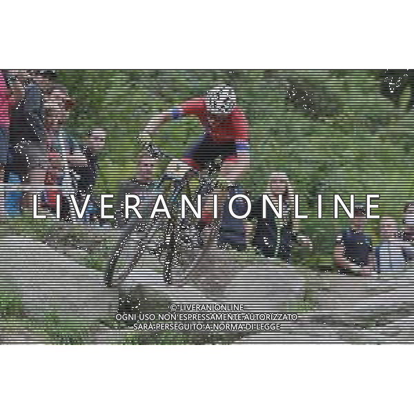 © TVRG Martin Vidaurre Kossmann (Cile) specialita\' Cross Country - gara maschile under 23 UCI MTB World Championships 2021 Campionati del Mondo di Mountain Bike 25-29 agosto 2021 Val di Sole Daolasa di Commezzadura (TN) Centro sportivo BikeLand 28 agosto 2021 foto Roberto Garavaglia/ag. Aldo Liverani sas/AGENZIA ALDO LIVERANI SAS