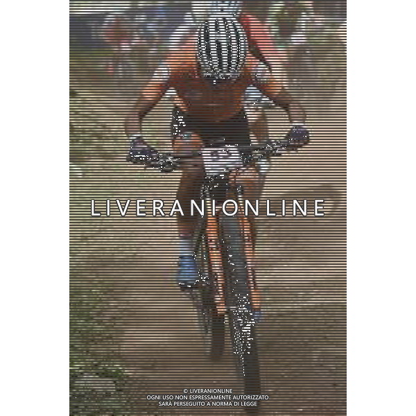 © TVRG Celyn del Carmen Alvarado (Olanda) specialita\' Cross Country - gara femminile elite UCI MTB World Championships 2021 Campionati del Mondo di Mountain Bike 25-29 agosto 2021 Val di Sole Daolasa di Commezzadura (TN) Centro sportivo BikeLand 28 agosto 2021 foto Roberto Garavaglia/ag. Aldo Liverani sas/AGENZIA ALDO LIVERANI SAS