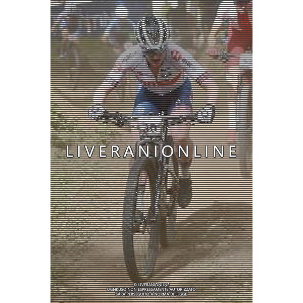 © TVRG Annie Last (Gran Bretagna) specialita\' Cross Country - gara femminile elite UCI MTB World Championships 2021 Campionati del Mondo di Mountain Bike 25-29 agosto 2021 Val di Sole Daolasa di Commezzadura (TN) Centro sportivo BikeLand 28 agosto 2021 foto Roberto Garavaglia/ag. Aldo Liverani sas/AGENZIA ALDO LIVERANI SAS