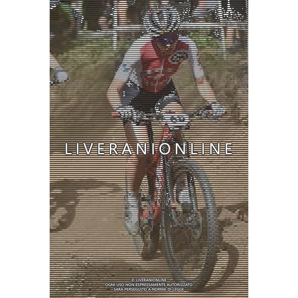 © TVRG Steffi Haeberlin (Svizzera) specialita\' Cross Country - gara femminile elite UCI MTB World Championships 2021 Campionati del Mondo di Mountain Bike 25-29 agosto 2021 Val di Sole Daolasa di Commezzadura (TN) Centro sportivo BikeLand 28 agosto 2021 foto Roberto Garavaglia/ag. Aldo Liverani sas/AGENZIA ALDO LIVERANI SAS