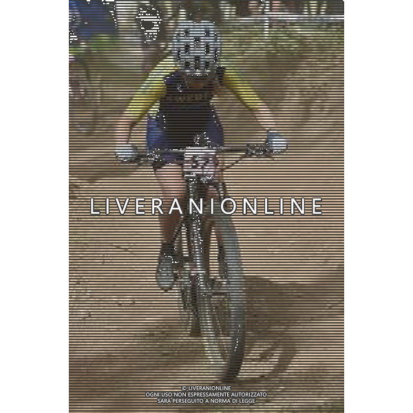 © TVRG Linn Gustafzzon (Svezia) specialita\' Cross Country - gara femminile elite UCI MTB World Championships 2021 Campionati del Mondo di Mountain Bike 25-29 agosto 2021 Val di Sole Daolasa di Commezzadura (TN) Centro sportivo BikeLand 28 agosto 2021 foto Roberto Garavaglia/ag. Aldo Liverani sas/AGENZIA ALDO LIVERANI SAS