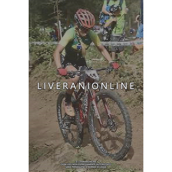 © TVRG Leticia Jaqueline Soares Candido (Brasile) specialita\' Cross Country - gara femminile elite UCI MTB World Championships 2021 Campionati del Mondo di Mountain Bike 25-29 agosto 2021 Val di Sole Daolasa di Commezzadura (TN) Centro sportivo BikeLand 28 agosto 2021 foto Roberto Garavaglia/ag. Aldo Liverani sas/AGENZIA ALDO LIVERANI SAS