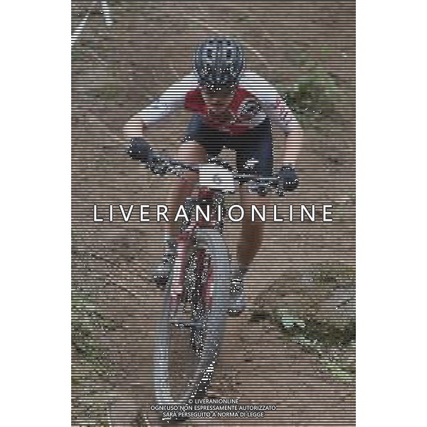 © TVRG Sina Frei (Svizzera) specialita\' Cross Country - gara femminile elite UCI MTB World Championships 2021 Campionati del Mondo di Mountain Bike 25-29 agosto 2021 Val di Sole Daolasa di Commezzadura (TN) Centro sportivo BikeLand 28 agosto 2021 foto Roberto Garavaglia/ag. Aldo Liverani sas/AGENZIA ALDO LIVERANI SAS