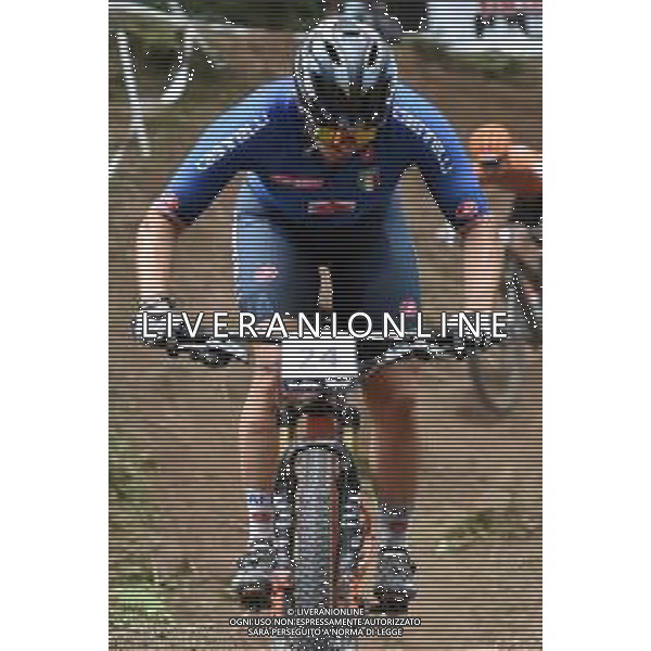 © TVRG Martina Berta (Italia) specialita\' Cross Country - gara femminile elite UCI MTB World Championships 2021 Campionati del Mondo di Mountain Bike 25-29 agosto 2021 Val di Sole Daolasa di Commezzadura (TN) Centro sportivo BikeLand 28 agosto 2021 foto Roberto Garavaglia/ag. Aldo Liverani sas/AGENZIA ALDO LIVERANI SAS