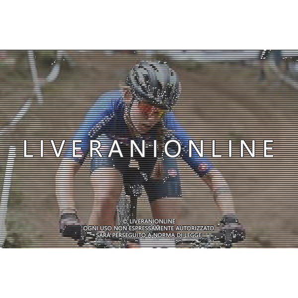© TVRG Greta Seiwald (Italia) specialita\' Cross Country - gara femminile elite UCI MTB World Championships 2021 Campionati del Mondo di Mountain Bike 25-29 agosto 2021 Val di Sole Daolasa di Commezzadura (TN) Centro sportivo BikeLand 28 agosto 2021 foto Roberto Garavaglia/ag. Aldo Liverani sas/AGENZIA ALDO LIVERANI SAS