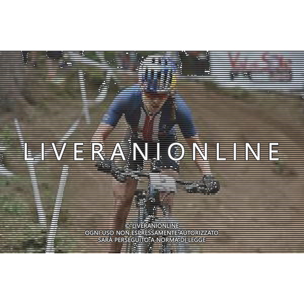 © TVRG Kate Courtney (Stati Uniti) specialita\' Cross Country - gara femminile elite UCI MTB World Championships 2021 Campionati del Mondo di Mountain Bike 25-29 agosto 2021 Val di Sole Daolasa di Commezzadura (TN) Centro sportivo BikeLand 28 agosto 2021 foto Roberto Garavaglia/ag. Aldo Liverani sas/AGENZIA ALDO LIVERANI SAS