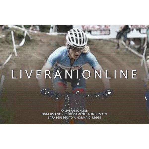 © TVRG Catharine Pendrel (Canada) specialita\' Cross Country - gara femminile elite UCI MTB World Championships 2021 Campionati del Mondo di Mountain Bike 25-29 agosto 2021 Val di Sole Daolasa di Commezzadura (TN) Centro sportivo BikeLand 28 agosto 2021 foto Roberto Garavaglia/ag. Aldo Liverani sas/AGENZIA ALDO LIVERANI SAS