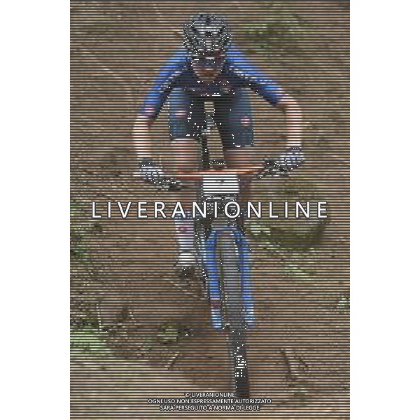 © TVRG Eva Lechner (Italia) specialita\' Cross Country - gara femminile elite UCI MTB World Championships 2021 Campionati del Mondo di Mountain Bike 25-29 agosto 2021 Val di Sole Daolasa di Commezzadura (TN) Centro sportivo BikeLand 28 agosto 2021 foto Roberto Garavaglia/ag. Aldo Liverani sas/AGENZIA ALDO LIVERANI SAS