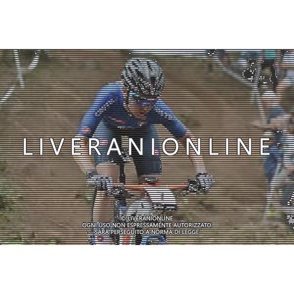© TVRG Eva Lechner (Italia) specialita\' Cross Country - gara femminile elite UCI MTB World Championships 2021 Campionati del Mondo di Mountain Bike 25-29 agosto 2021 Val di Sole Daolasa di Commezzadura (TN) Centro sportivo BikeLand 28 agosto 2021 foto Roberto Garavaglia/ag. Aldo Liverani sas/AGENZIA ALDO LIVERANI SAS