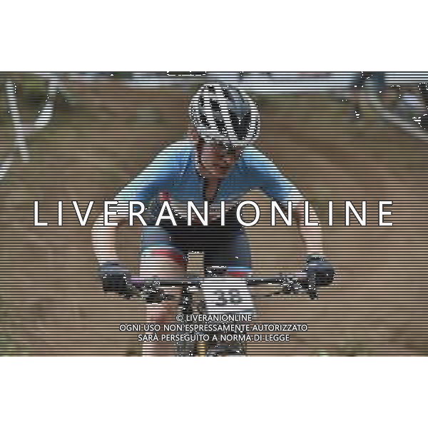 © TVRG Sandra Walter (Canada) specialita\' Cross Country - gara femminile elite UCI MTB World Championships 2021 Campionati del Mondo di Mountain Bike 25-29 agosto 2021 Val di Sole Daolasa di Commezzadura (TN) Centro sportivo BikeLand 28 agosto 2021 foto Roberto Garavaglia/ag. Aldo Liverani sas/AGENZIA ALDO LIVERANI SAS