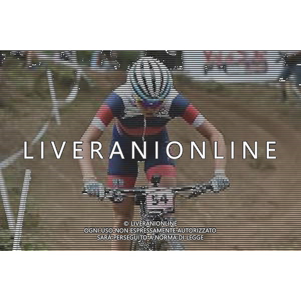 © TVRG Kristina Ilina (Russia) specialita\' Cross Country - gara femminile elite UCI MTB World Championships 2021 Campionati del Mondo di Mountain Bike 25-29 agosto 2021 Val di Sole Daolasa di Commezzadura (TN) Centro sportivo BikeLand 28 agosto 2021 foto Roberto Garavaglia/ag. Aldo Liverani sas/AGENZIA ALDO LIVERANI SAS