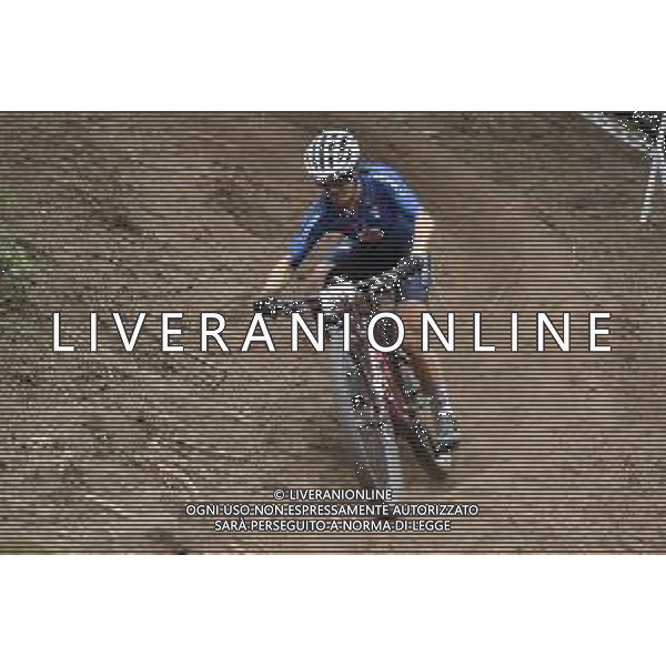 © TVRG Chiara Teocchi (Italia) specialita\' Cross Country - gara femminile elite UCI MTB World Championships 2021 Campionati del Mondo di Mountain Bike 25-29 agosto 2021 Val di Sole Daolasa di Commezzadura (TN) Centro sportivo BikeLand 28 agosto 2021 foto Roberto Garavaglia/ag. Aldo Liverani sas/AGENZIA ALDO LIVERANI SAS