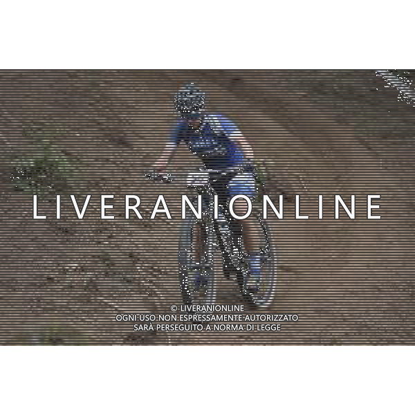 © TVRG Naama Noyman (Israele) specialita\' Cross Country - gara femminile elite UCI MTB World Championships 2021 Campionati del Mondo di Mountain Bike 25-29 agosto 2021 Val di Sole Daolasa di Commezzadura (TN) Centro sportivo BikeLand 28 agosto 2021 foto Roberto Garavaglia/ag. Aldo Liverani sas/AGENZIA ALDO LIVERANI SAS
